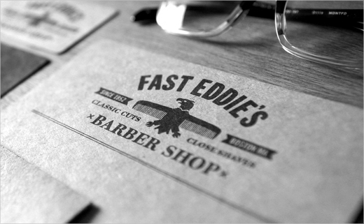 Fast-Eddie-s-Barber-Shop-Richie-Stewart-logo-design-branding-identity-graphics-hair-stylist
