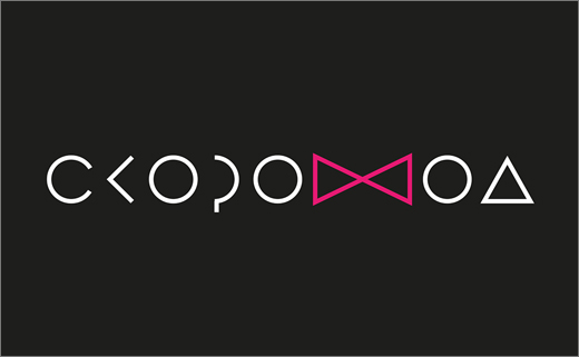 Skorohod-St-Petersburg-theatre-pink-bow-tie-logo-design-branding-identity-graphics-Woomy-Creative-Agency-2