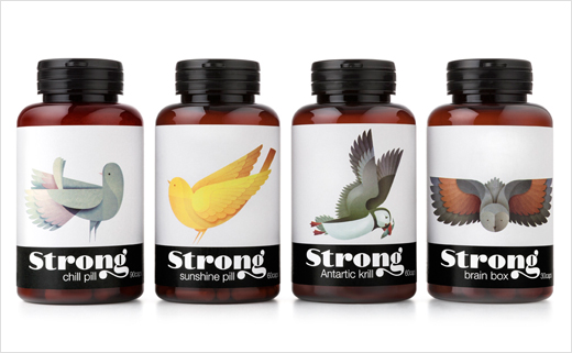Brand Identity: Strong Nutrients by Pearlfisher