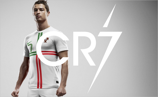 Logo Concept for Cristiano Ronaldo: CR7 + Nike