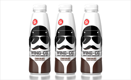 ‘Wing-Co’ Milk Drink Branding Design by PB Creative
