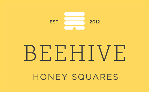 Beehive-Honey-Squares-logo-packaging-design-Lacy-Kuhn-2