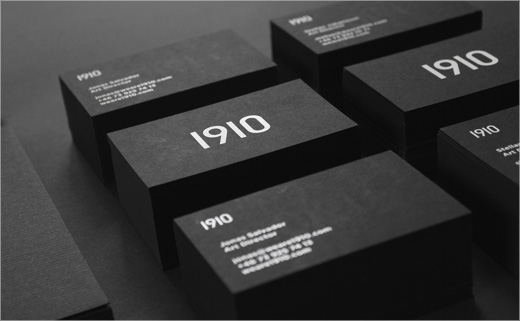 Creative Agency Branding: 1910 Design & Communication