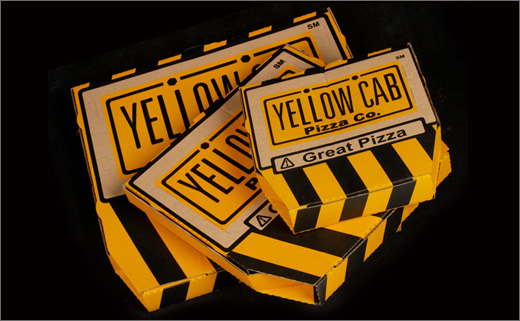 Identity Design for the ‘YELLOW CAB Pizza Co.’