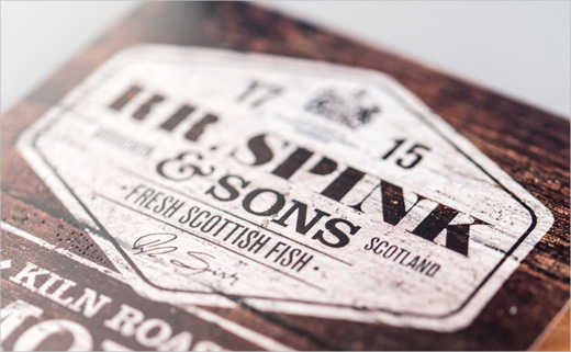 Branding and Packaging for Fish Brand, ‘RR. Spink & Sons’