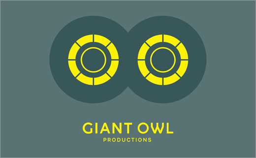 Alphabetical Designs Identity for Film Producer, ‘Giant Owl’