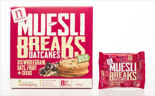 Muesli-Breaks-logo-packaging-design-Nairns-Oatcakes-Dragon-Rouge