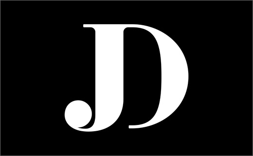 Jon-Dunn-logo-design-monogram-F37-Bella-Font-HypeForType