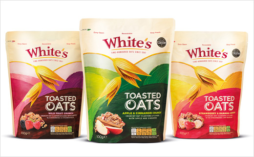 Pearlfisher Creates White’s Oats New Branding and Packaging