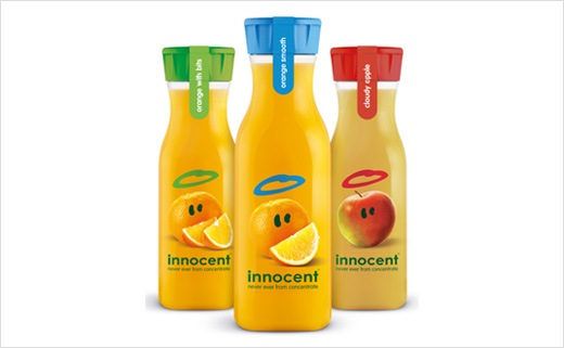 Pearlfisher Redesigns innocent On-the-Go Juice Range