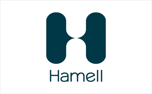 healthcare-communications-agency-Hamell-logo-design