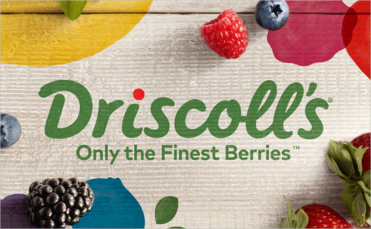 Berry Brand Driscoll’s Gets New Identity by Pearlfisher