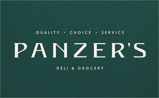 Here Design Rebrands Panzer’s Deli & Grocery