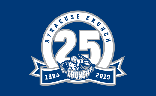 Syracuse Crunch Reveals 25th Anniversary Logo