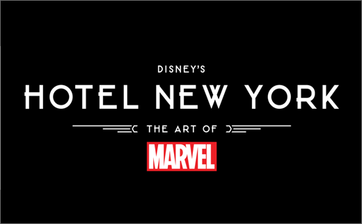Logo Revealed for Disney’s Hotel New York – The Art of Marvel
