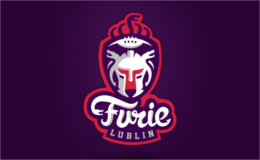 Furie-Lublin-women-american-football-team-logo-design-branding-identity-livery-helmet-graphics