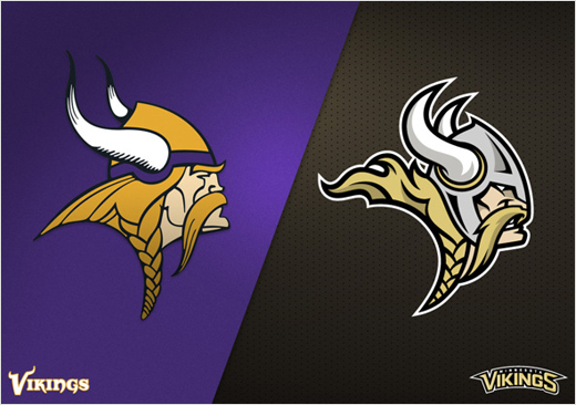 Concept Logo: Minnesota Vikings Rebrand 