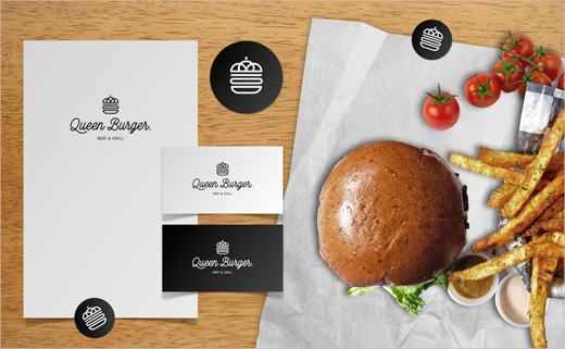 Queen-Burger-logo-design-branding-identity-LANGE-LANGE-13