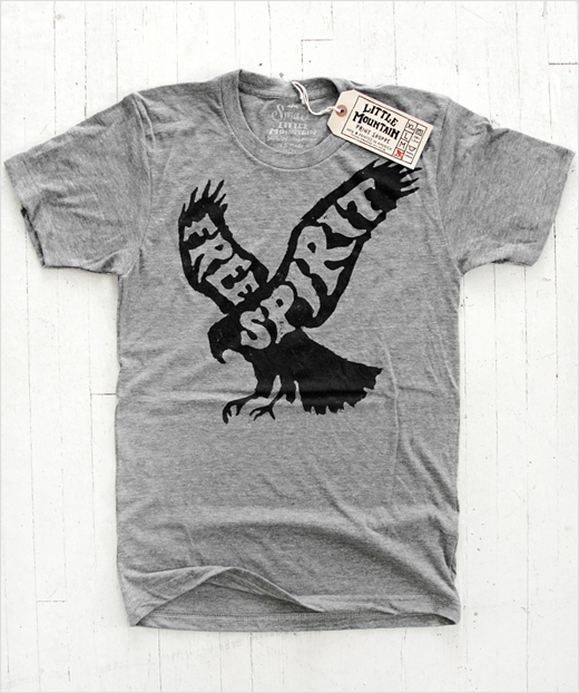 'Free Spirit' T-Shirt Design by Joe Horacek - Logo-Designer.co