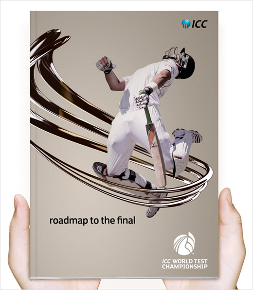 Brand New: New Logo for ICC World Test Championship by Bulletproof