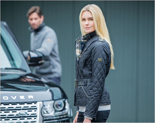 Barbour and Land Rover Launch New Fashion Brand Logo Designer