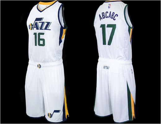 UTAH JAZZ to NEW JERSEY DESIGN 