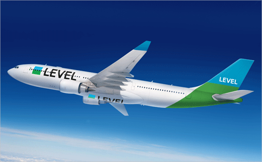Brand Union Creates Visual Identity for New Airline, 'LEVEL Brand Union Creates Visual Identity for New Airline, 'LEVEL