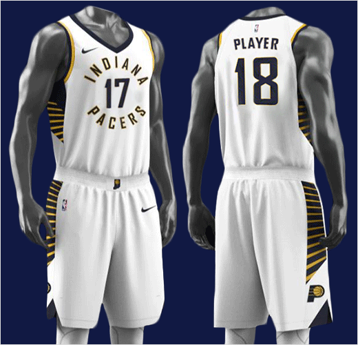 Pacers introduce new uniforms, court, and logo