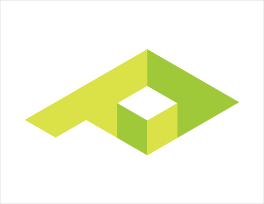 green logo brand square