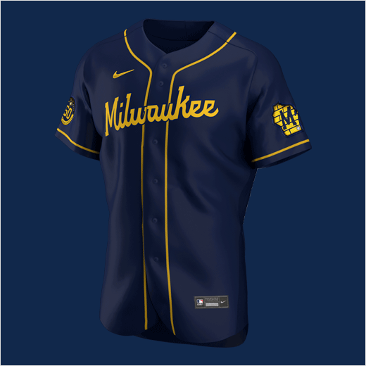 Brewers introduce new gold alternate jerseys