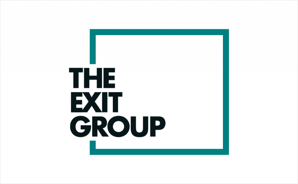 Exit Strategies Reveals New Name and Logo - Logo-Designer.co