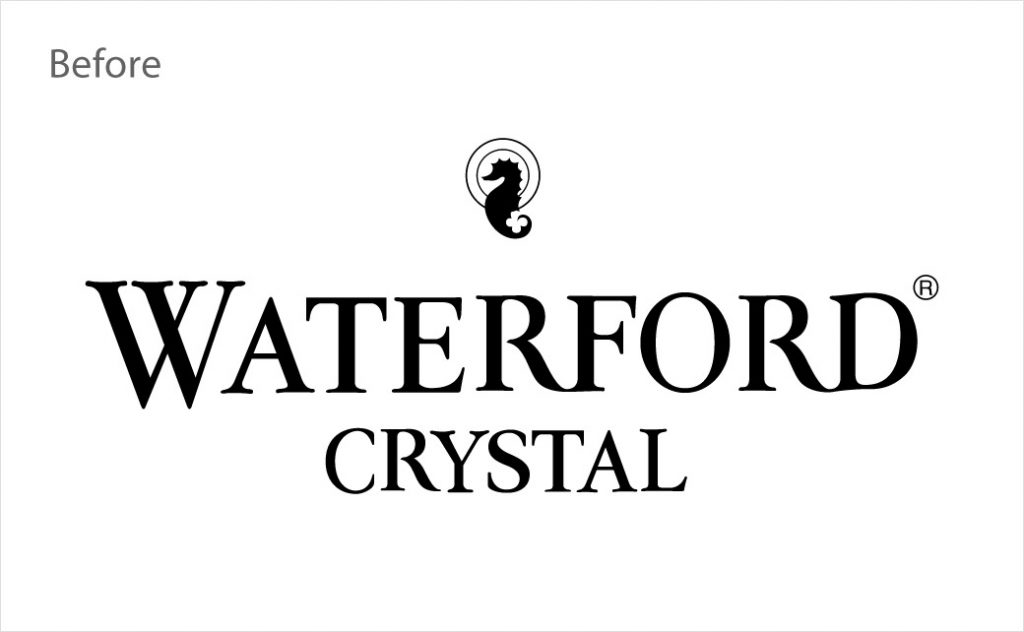 Crystal Maker Waterford Given New Look by Identica LogoDesigner.co