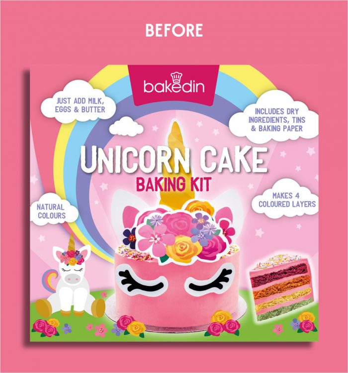 We Launch Rebrands Home Baking Kit Company Baked In LogoDesigner.co