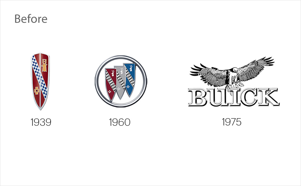 Buick Reveals All-New 'Tri-Shield' Logo Design - Logo-Designer.co