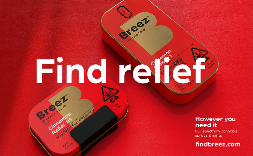 Breez Aims to ‘Mainstream Weed’ with New Logo and Packaging by Robot