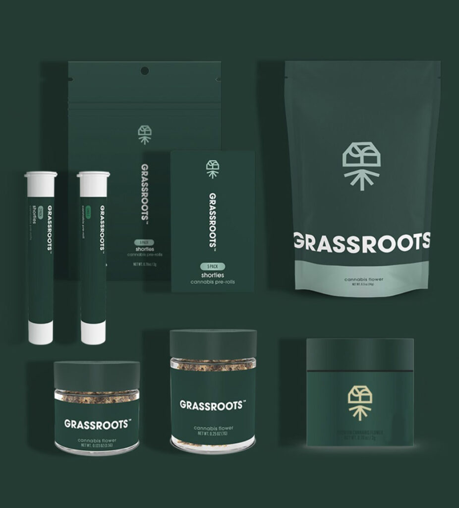 Cannabis Brand Grassroots Launches New Logo and Packaging - Logo