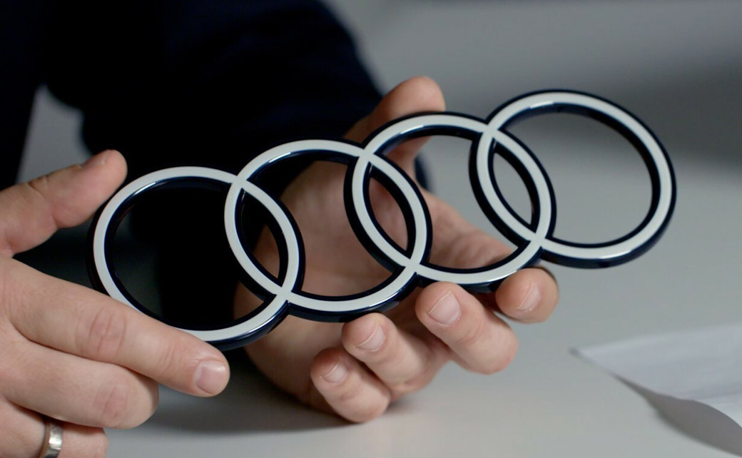 Design Interview – The Story Behind Audi's Newest 'Four Rings' Logo - Logo -Designer.co