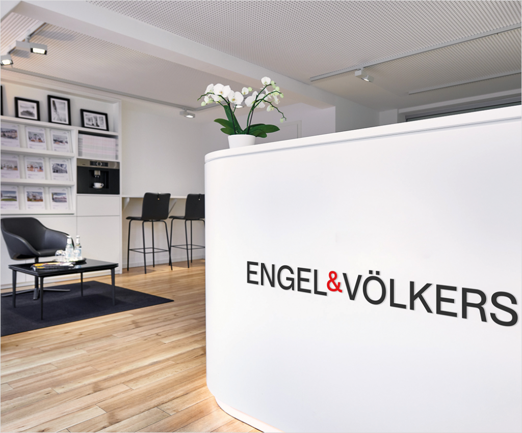 Saffron Rebrands German Real Estate Agency Engel & Völkers Logo