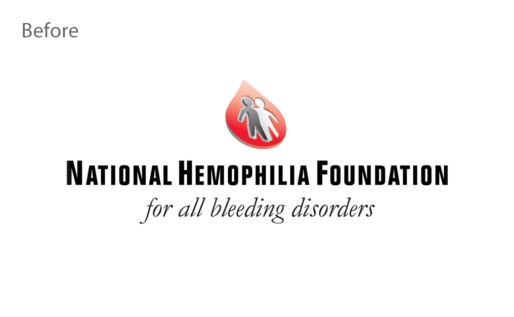 The National Hemophilia Foundation Reveals New Name and Logo Logo