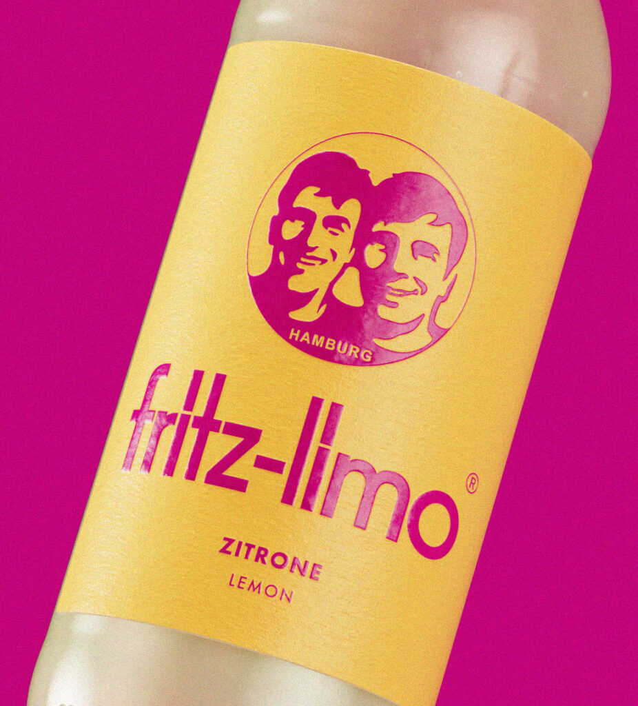Robot Food Revamps Logo and Packaging for fritzkola LogoDesigner.co
