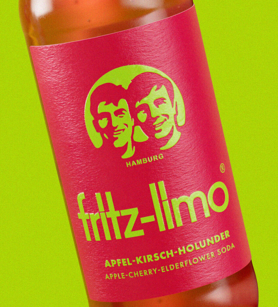 Robot Food Revamps Logo and Packaging for fritzkola LogoDesigner.co