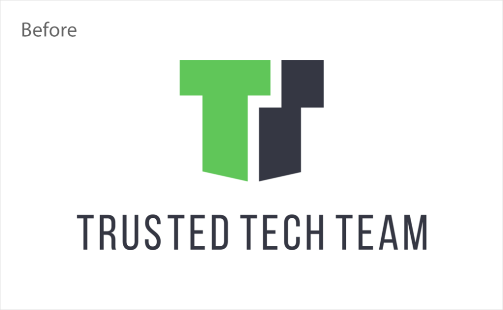 TrustedTech Unveils New Logo Design - Logo-Designer.co