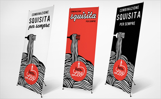 Branding and Signage: La Pasta di Leo - Logo-Designer.co