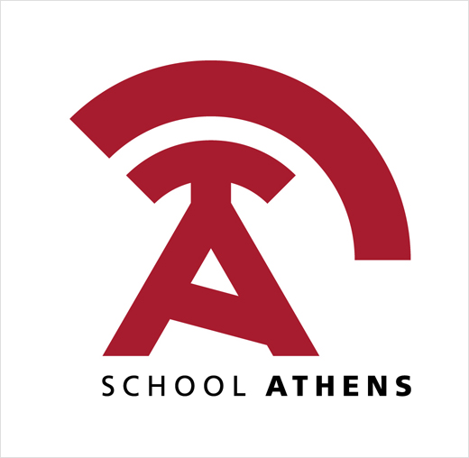 Athens-private-school-identity-Alfa-logo-design-branding-identity-Grecian-helmet-artemov-artel-3