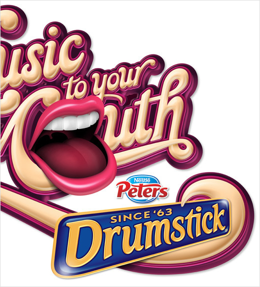Nestlé Drumstick 'The Mouths' ID by Luke Lucas - Logo Designer - Logo