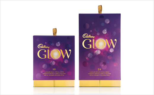 Pearlfisher Designs Branding and Packaging for Cadbury ‘Glow’