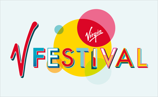 Virgin V Festival Gets New Logo and Branding by Form