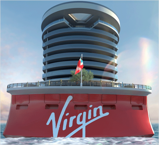 Virgin Voyages' Cruise Ships to Wear Mermaid Logo - Logo Designer