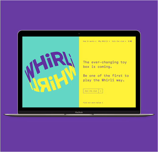 Ragged Edge Creates Look for New ‘Toy Library’ Brand Whirli - Logo ...
