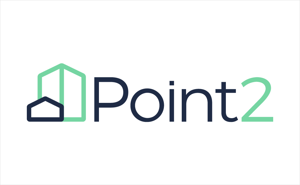 Real Estate Marketplace Point2 Gets New Logo Logo Designer